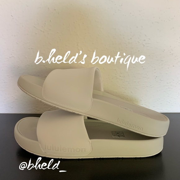 lululemon Restfeel Women’s Slide in Bone (Cream/Off-White) Size 10 New NWT - Picture 8 of 15